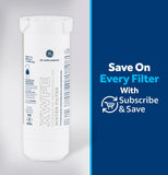 GE XWFE Refrigerator Water Filter, Genuine Replacement Filter, Certified to Reduce Lead, Sulfur, and 50+ Other ImPLrities, Replace Every 6 Months for Best Results, Pack of 1