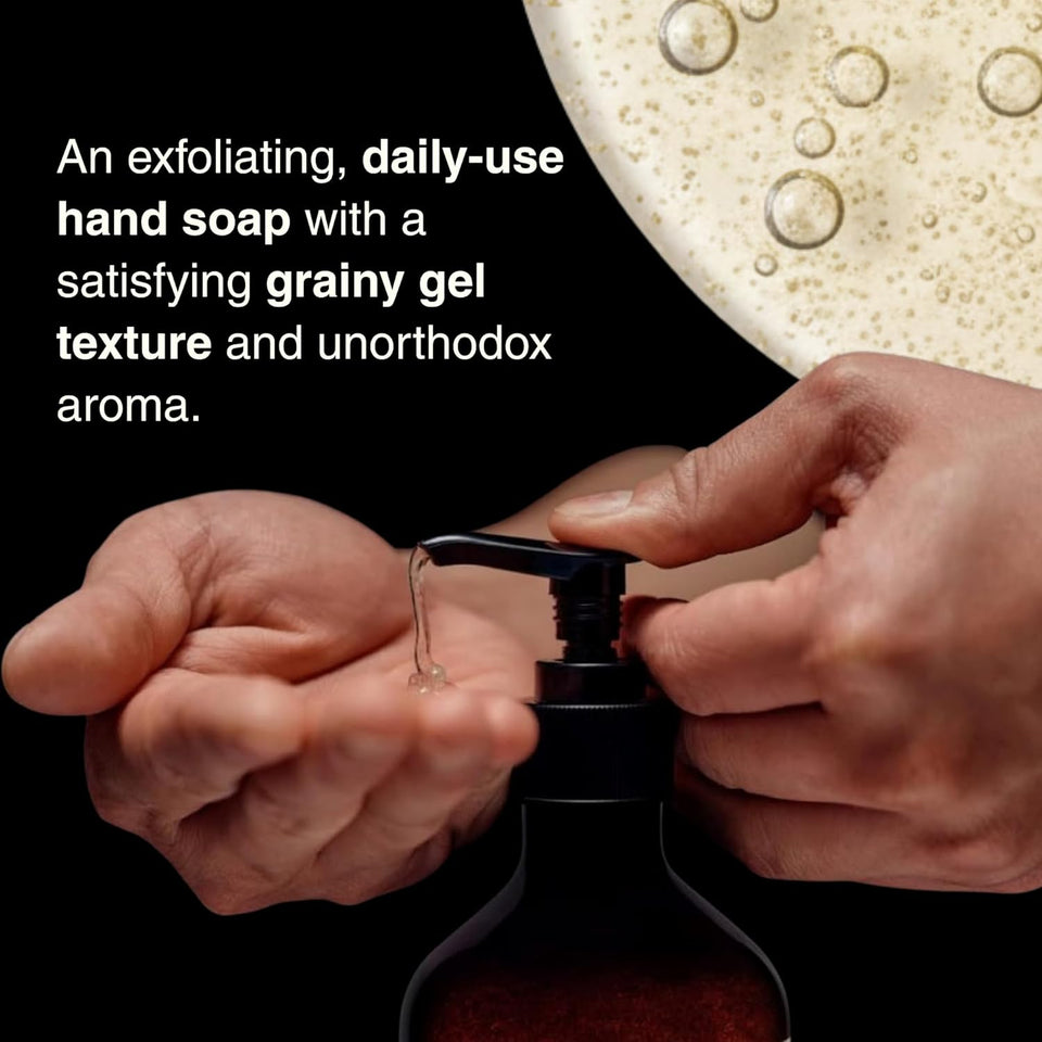 Aesop Reverence Aromatique Exfoliating Hand Wash | Exfoliating Hand Soap with Finely Milled PLmice | Gentle Cleansing & Skin-Smoothing Formula with Vetiver, Petitgrain & Bergamot | 500mL / 16.9 oz