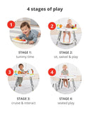 Skip Hop Baby Activity Center: Interactive Play Center with 3-Stage Grow-with-Me Functionality, 4mo+, Explore & More