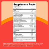 SmartyPants Kids Multivitamin Gummies with Omega 3 DHA/EPA, Vitamins D3, C, B12, B6, A, K, and Zinc, Gluten Free, Clean Label, Three Fruit Flavors, 60 Gummies (30 Day Supply)