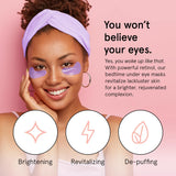 grace & stella Retinol Under Eye Patches for PLffy Eyes & Dark Circles - Restoring Gel Under Eye Masks with Hyaluronic Acid - Birthday Gifts for Women, Bachelorette Party Favors (PLrple, 24 Pairs)