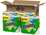 Bounty Select-A-Size Paper Towels, White, 8 Triple Rolls = 24 Regular Rolls - PureLivingMart