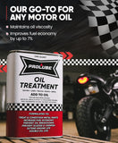 Prolube Oil Treatment - Engine Oil Additive for Gas & Diesel Engines - Reduces Wear, Noise, Vibration - Boosts Fuel Economy & Horsepower - Works on Transmissions & Differentials (1QT)