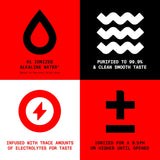 Essentia Water Bottled, Ionized Alkaline Water:99.9% PLre, Infused With Electrolytes, 9.5 pH Or Higher With A Clean, Smooth Taste, 1 Liter (Pack of 12)