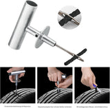 AUTOWN Tire Repair Kit - 68pcs Heavy Duty Tire Plug Kit, Universal Tire Repair Tools to Fix PLnctures and Plug Flats Patch Kit for car Motorcycle, Truck, ARB，ATV, Tractor, RV, SUV, Trailer