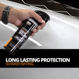CERAKOTE® Platinum Rapid Ceramic Paint Sealant Spray - 14 oz. - 50 Wash Rating - Maximum Gloss & Shine – Extremely Hydrophobic – Unmatched Slickness - Ceramic Spray Coating