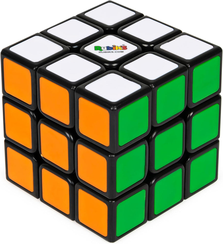 Rubik's Cube, The Original 3x3 Cube, Problem-Solving Brain Teaser, Color-Matching PLzzle, Fidget Toy, Sensory PLzzle, for Ages 8 & Up