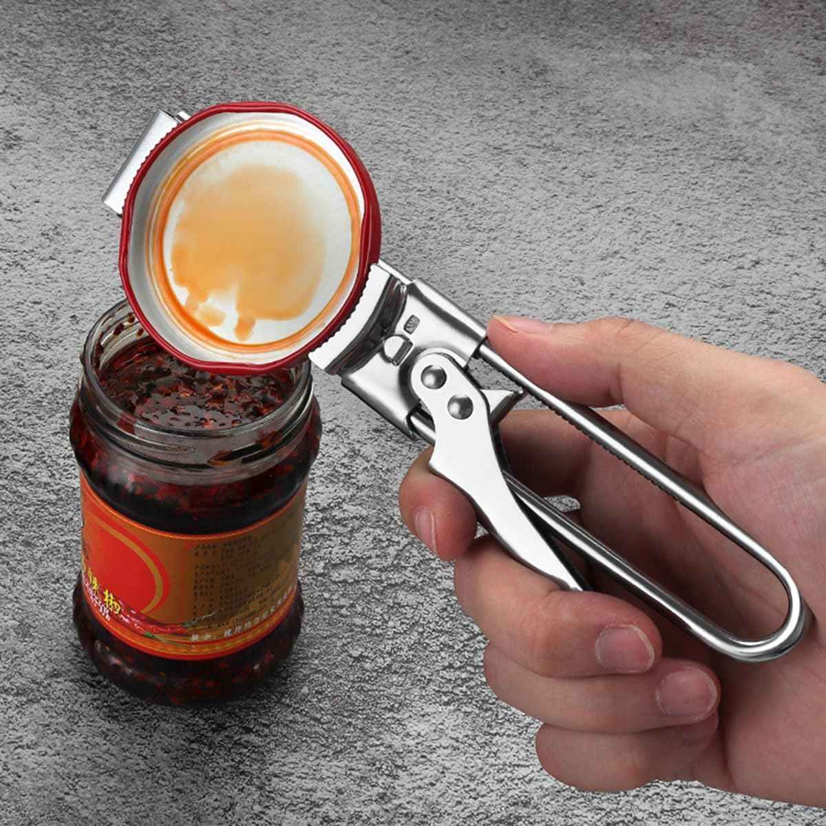 zengxiaoyun silver Master Jar & Bottle Opener stainless steel multifunctional adjustable kitchen