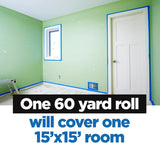 ScotchBlue Original Multi-Surface Painters Tape, 1 Inch Wide (0.94 In. x 60 Yds), 6 Rolls, Blue Paint Tape Protects Surfaces and Removes Easily, Masking Tapes for Indoor and Outdoor Use (2090-24EP6)