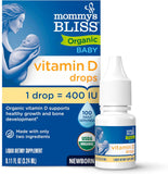 Mommy's Bliss Organic Drops No Artificial Color, Vitamin D, 0.11 Fl Oz