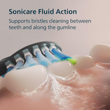 Philips Sonicare 6500 Series Electric Toothbrush - Next-Generation Sonicare Technology, Pressure Sensor, 9 Brushing Settings, SmarTimer, BrushPacer, 21-Day Runtime, Travel Case, Black, HX7411/08