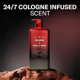 Old Spice Body Wash for Men, The Spice Alchemist Collection, 24/7 Cologne Infused Hydration, No Trade Off Formula, Free of Phthalates Silicones & Dyes, Cashmere + Vanilla Wood Scent, 20 oz