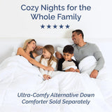 Queen Size 4 Piece Sheet Set - Comfy Breathable & Cooling Bed Sheets Set - Hotel Luxury Bedding for Women, Men, Kids, Teens, Boys & Girls - Deep Pockets, Ultra-Soft, Wrinkle Free - Oeko-Tex - White