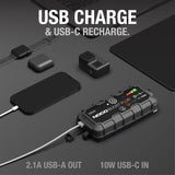 NOCO Boost GB40: 1000A UltraSafe Jump Starter – 12V Lithium Battery Booster Pack, Portable Jump Box, Power Bank & Jumper Cables - for 6.0L Gas and 3.0L Diesel Engines