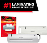 Scotch Thermal Laminating Pouches, 200 Count, Clear, 3 mil., Ideal Office or School Supplies, Fits Letter Sized Paper (8.9 in. × 11.4 in.)