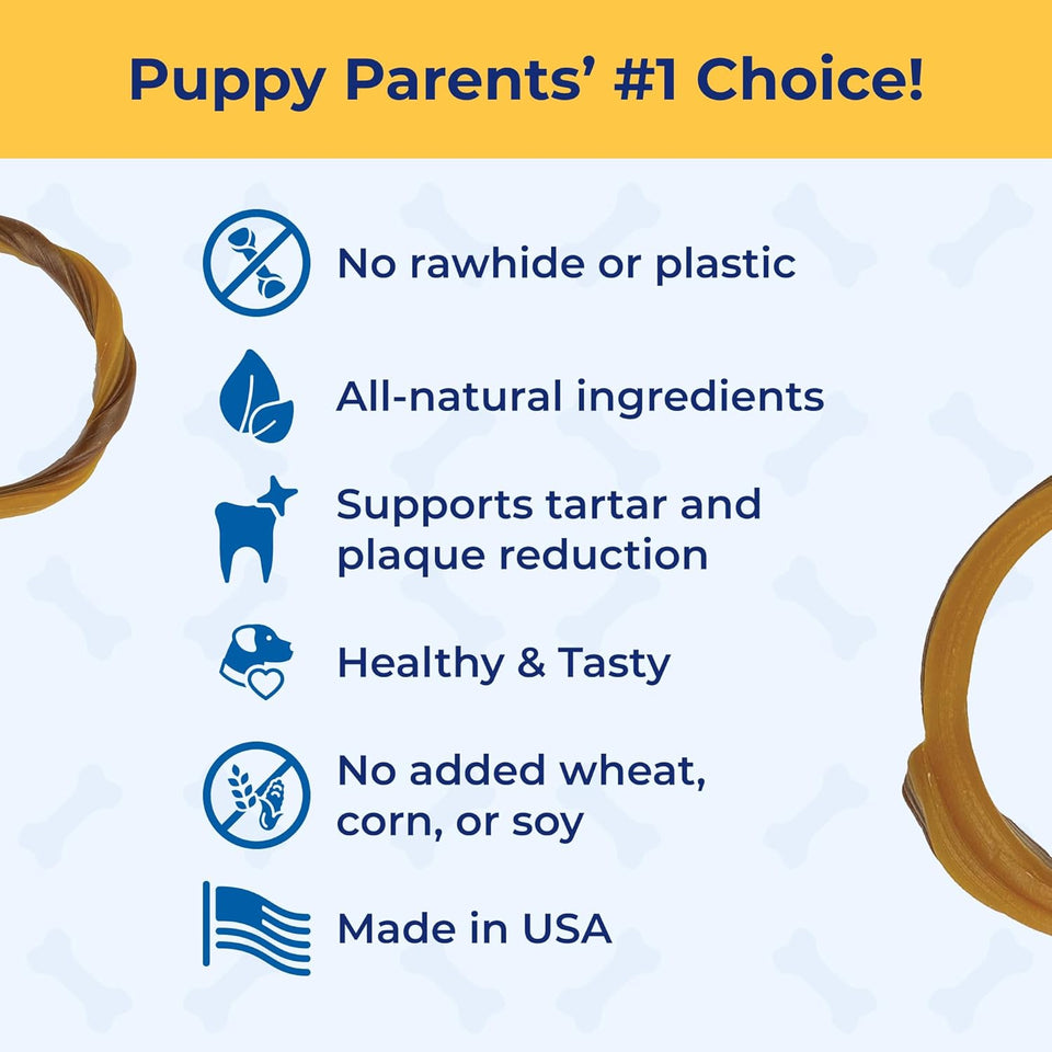 N-Bone PLppy Teething Ring Chicken Flavor (1 Pack Of 6 Rings) (113048)