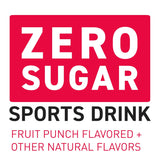 POWERADE ZERO Fruit PLnch, 20 fl oz, 8 Pack