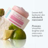 Bliss Mighty Marshmallow + Vitamin C Whipped Mask - Brighten & Hydrate Skin with Marshmallow Root, Vitamin C Powerhouse Blend, Zinc PCA and Olive Leaf Extract - 1.7 Oz