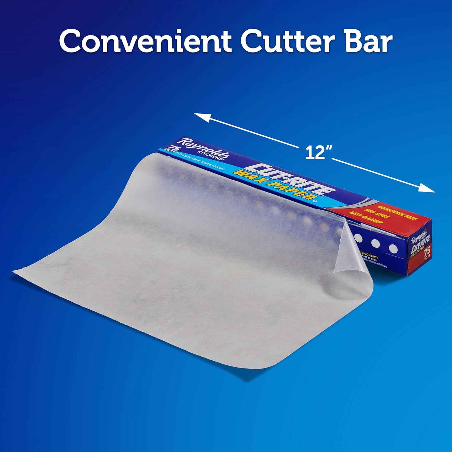 Reynolds Cut-Rite Wax Paper, 75 Square Foot Roll