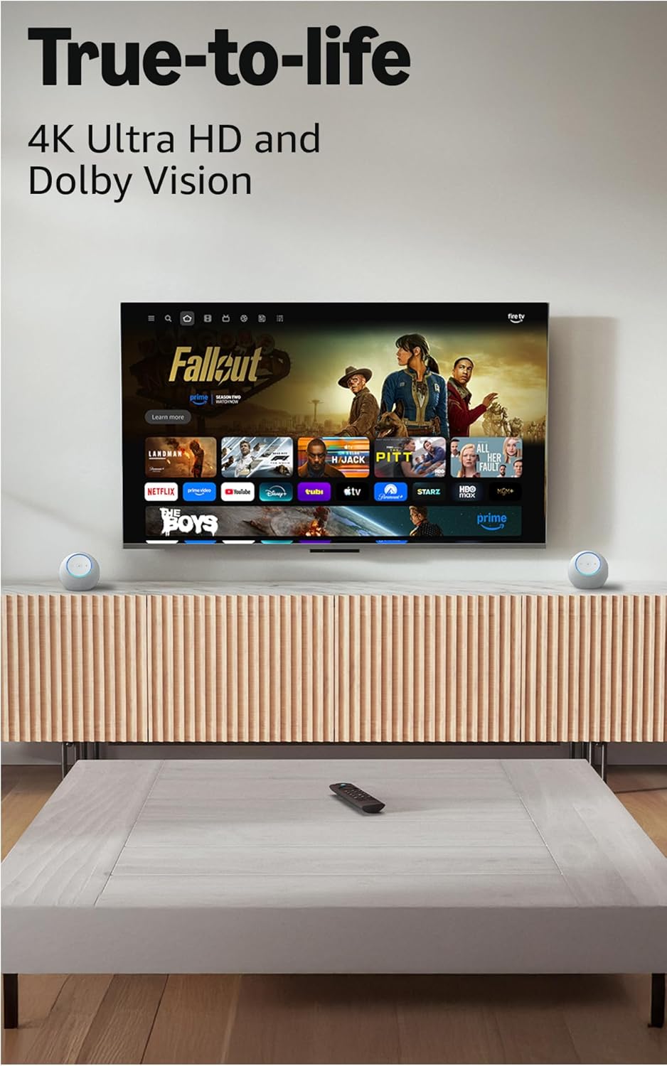 Amazon Fire TV Stick 4K Plus (newest model) with AI-powered Fire TV Search, Wi-Fi 6, stream over 1.8 million movies and shows, free & live TV