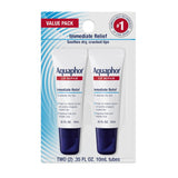 Aquaphor Lip Repair Ointment, Moisturizing Lip Balm Pack, Mothers Day Gifts, 0.35 Tube, Pack of 2