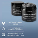 New York Biology Dead Sea Mud Mask for Face and Body | Spa Quality Pore Refiner for Oily Skin | Natural Skincare for Women & Men | Tighten Skin for A Healthier Complexion | 8.8 oz