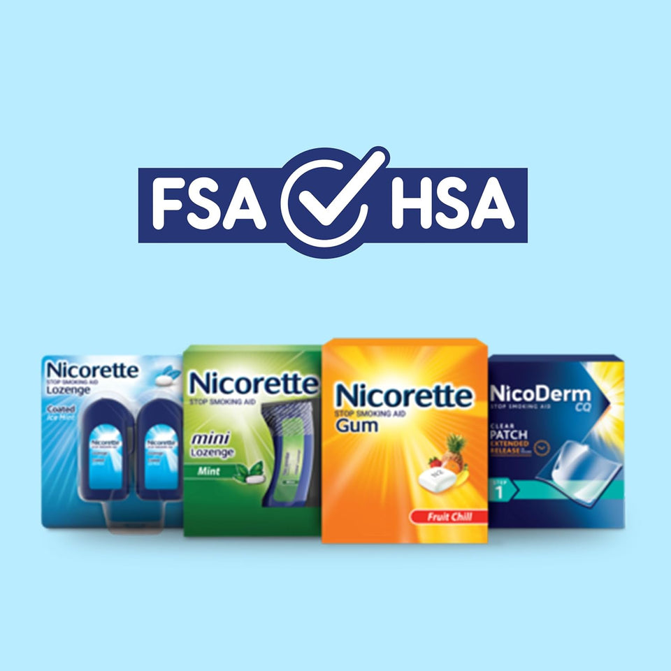 Nicorette Nicotine Gum Stop Smoking Aid, 2 mg, Fruit Chill Flavor - 200 Count