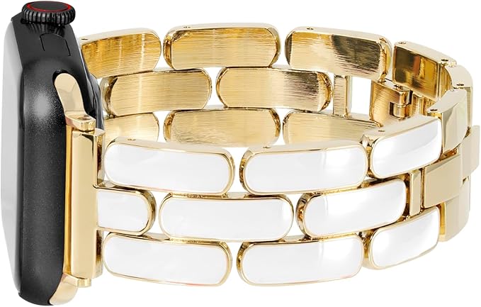 Anne Klein Fashion Bracelet for Apple Watch, Secure, Adjustable, Apple Watch Replacement Band, Fits Most Wrists
