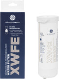 GE XWFE Refrigerator Water Filter, Genuine Replacement Filter, Certified to Reduce Lead, Sulfur, and 50+ Other ImPLrities, Replace Every 6 Months for Best Results, Pack of 1