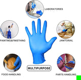 PEIPL Nitrile Disposable Gloves，Powder Free, Cleaning Service Gloves, Latex Free