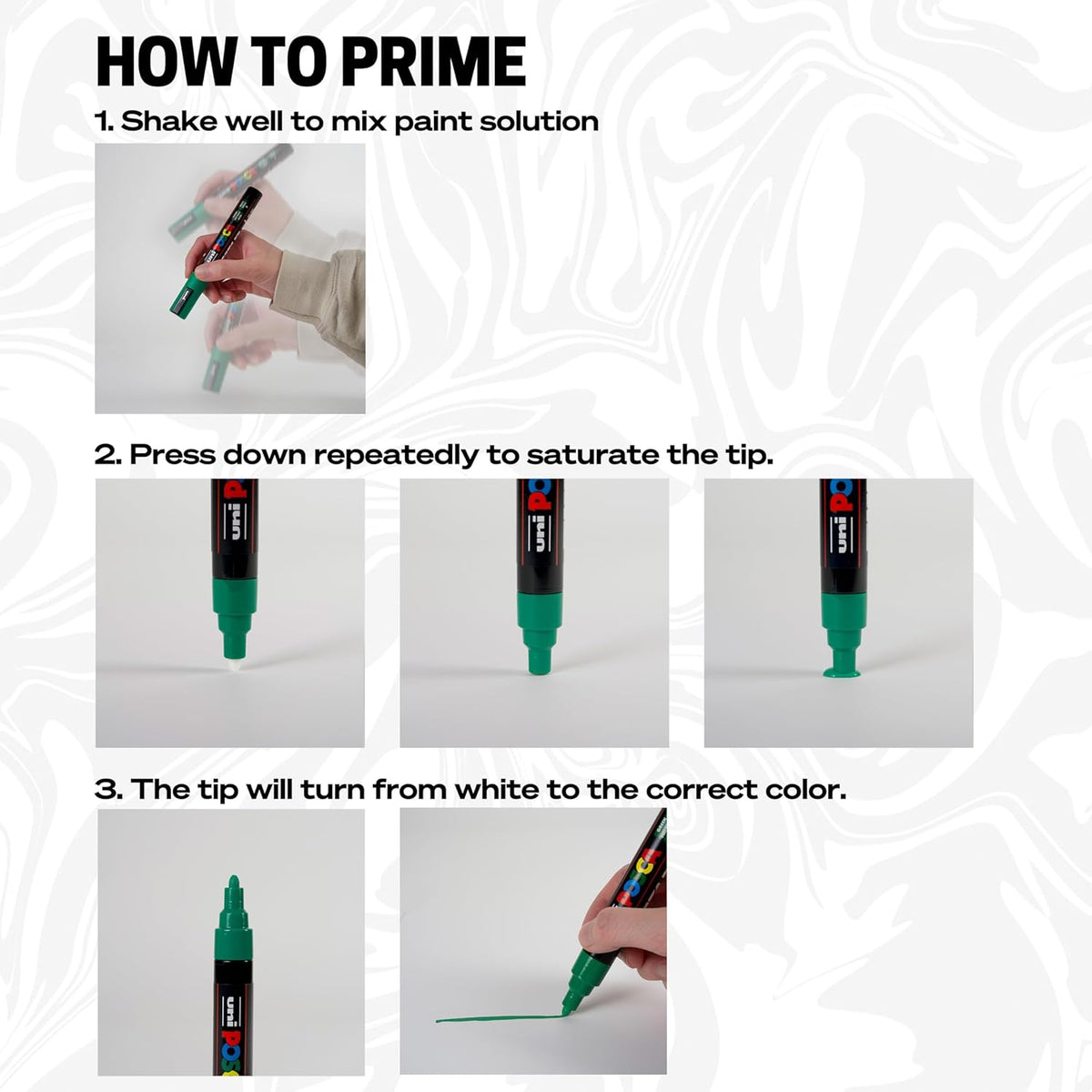 POSCA 8-Color Paint Marker Set, PC-5M Medium