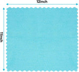 Orighty Microfiber Cleaning Cloth, 24 Pack Highly Absorbent Cleaning Rags, Household Cleaning Supplies, Reusable Lint Free Cloths Microfiber Rag for House, Kitchen, Car Care, 12x11 inch