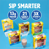 Carnation Breakfast Essentials Powder Drink Mix, Rich Milk Chocolate, 22 Count Box of 1.26 Ounce Packets