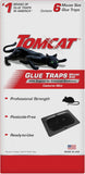 Tomcat Glue Traps Mouse Size with Eugenol for Enhanced Stickiness - Sticky Pads For Mice, Cockroaches, and Spiders, 6 Traps