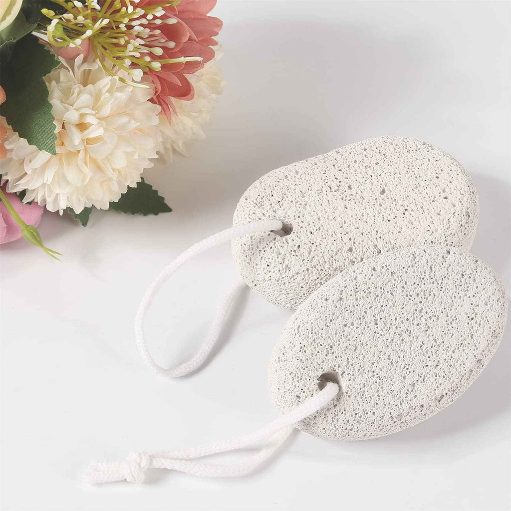 Asqraqo Natural Pumice Stone Pedicure Tools for Foot & Hand Callus Removal