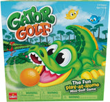 Gator Golf - PLtt The Ball into The Gator's Mouth to Score Game by Goliath, Single, Gator Golf, 27 x 27 x 12.5 cm for age 3+ years