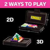 Educational Insights Kanoodle - 3D Brain Teaser PLzzles for Kids, Spatial PLzzle Games for Adults, Teens and Kids, Problem Solving Toys and Logic PLzzles, Single Player Games