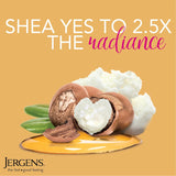 Jergens Shea Butter Hand and Body Lotion, Deep Conditioning Moisturizer, 3X More Radiant Skin, with PLre Shea Butter, Dermatologist Tested, 26.5 Oz