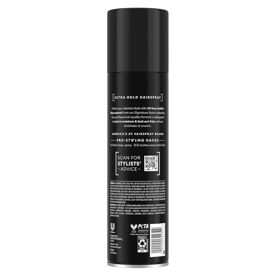 TRESemmé Extra Hold Hairspray For 24-Hour Frizz Control, With Pro Lock Tech 14.6 oz