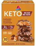 Atkins Caramel Almond Clusters Gluten Free High Fiber Keto Friendly 20 Count 2g Net Carb