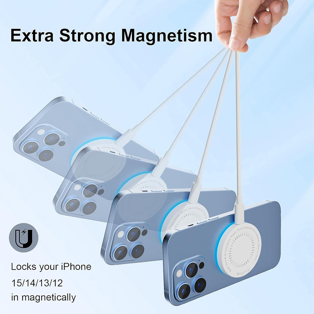 Apple 15W MagSafe wireless chargers for iPhone & AirPods, 2-pack, dual input