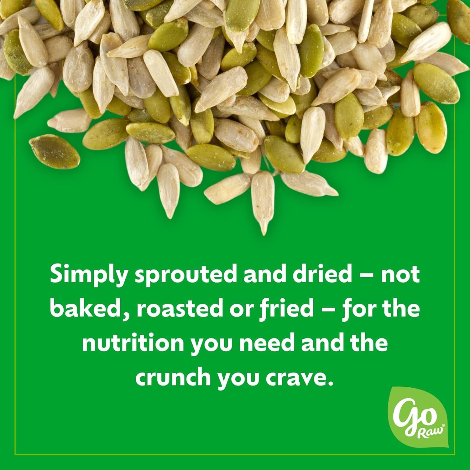 Go Raw Organic Sprouted Pumpkin Seeds, 14 Oz, High-Protein, Gluten-Free, Non-GMO Verified, Vegan, Nut-Free