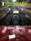 LISEN Bike Phone Holder, [Super Easy Install] Motorcycle Phone Mount Ebike Accessories Bicycle Handlebar Holder Mount Gift for Adults Kids Mountain Mini Bike Scooter Gear Accessories for iPhone Pixel