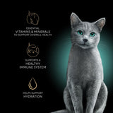 Sheba Perfect Portions Wet Cat Food Cuts in Gravy, Cat Food Wet Recipe, Roasted Chicken Entree, with Sustainable Salmon, Tender Turkey Entree, 2.6 oz. Twin-Pack Trays (24 Count, 48 Servings)