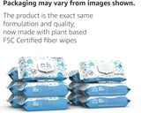 Amazon Brand - Mama Bear 99% Water Baby Wipes, Hypoallergenic, Fragrance Free,72 Count (Pack of 6)
