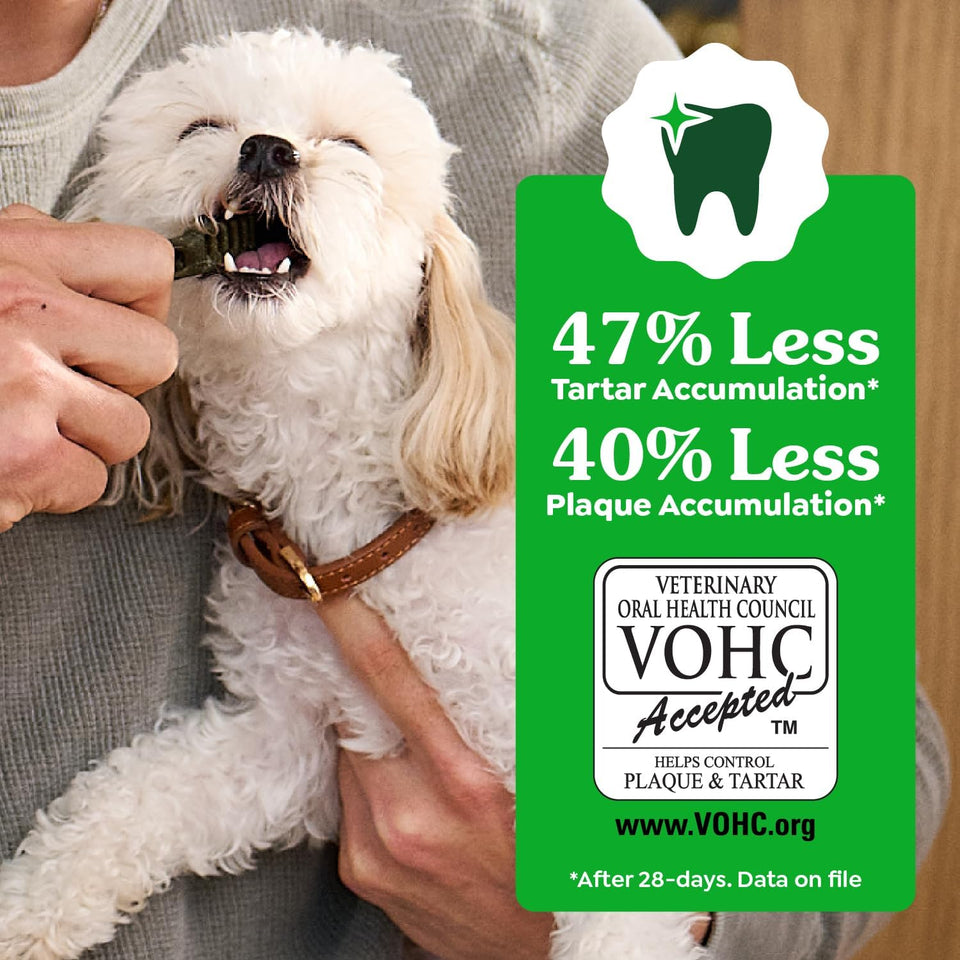 Greenies Veterinarian-Recommended Adult Natural Dental Dog Treats Regular Size, Dog Dental Chews, Original Flavor, 36 oz. Pack, 36 Count