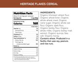 Nature's Path Organic Heritage Flakes® Cereal, 33.5 oz (Pack of 1), Ancient Grains, 23g Whole Grains, Non-GMO