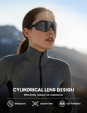 Lamicall 24g Polarized Sports Sunglasses for Men Women - UV400 Protection Sun Glasses for Baseball Running Cycling Driving