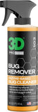 3D Bug Remover - All PLrpose Exterior Cleaner & Degreaser to Wipe Away Bugs on Plastic, Rubber, Metal, Chrome, Aluminum, Windows & Mirrors, Suitable for use on Car Paint, Wax & Clear Coat