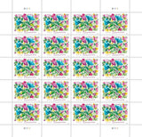United States Postal Service Celebration Blooms (Sheet of 20) Forever Postage Stamps Scott #5849